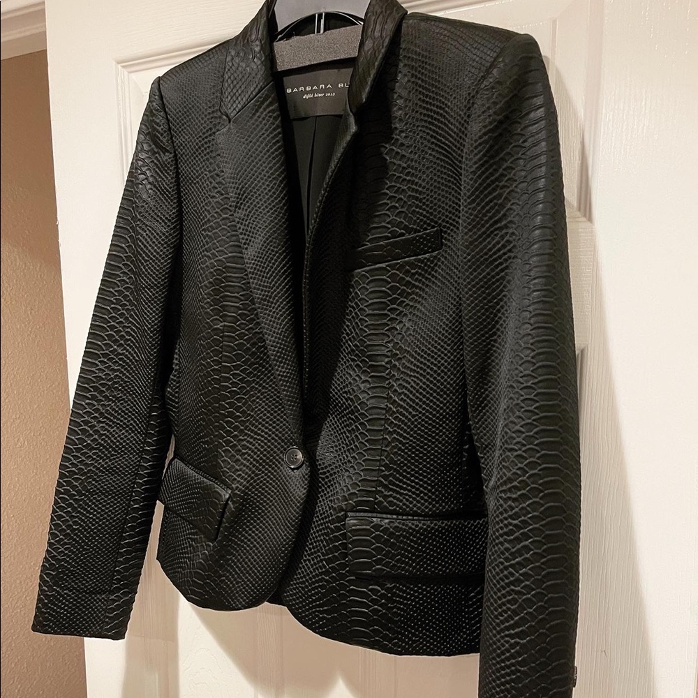 Never Been Worn Barbara Bui Embossed Blazer. Tailored to perfection!